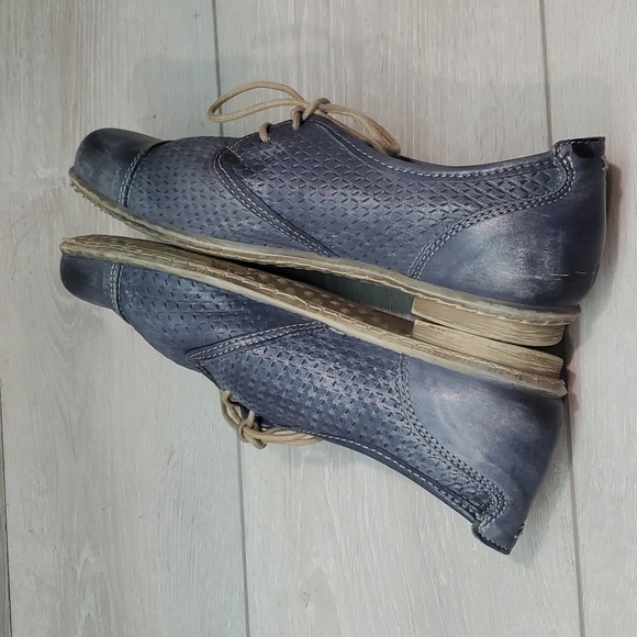 Taos Womens Leather Loafer Slip on shoes sz 38/7.5 - Picture 9 of 14